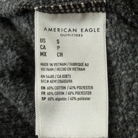 Disney x American Eagle Shirt Womens Small Gray‎ Sweatshirt Mickey Mouse Casual - Picture 7 of 10